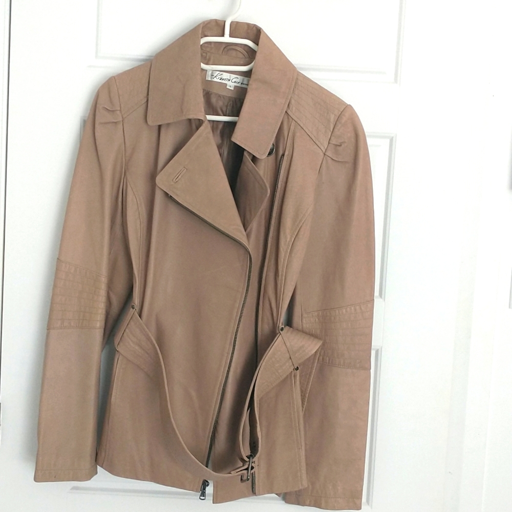 Leather Kenneth Cole jacket - Picture 3 of 8